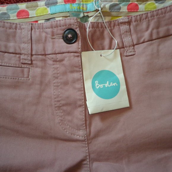 NWT Boden Pants Chinos Sz US 4P Straight Leg - Picture 6 of 15